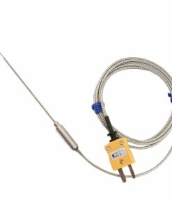 Mini Needle Probe. 3.35-inch probe with 39 SST overbraid cable (-185)