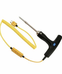 Heavy Duty T-Handle Frozen Food Probe. Corkscrew Tip  (-175)